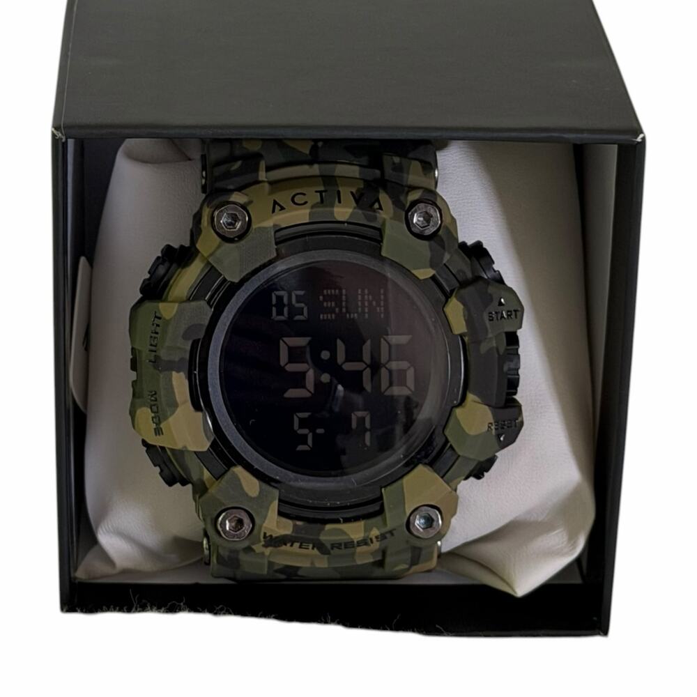 Activa X Invicta Digital Men's Watch - 56mm, Camouflage, ACW1968-001 - Picture 8 of 11